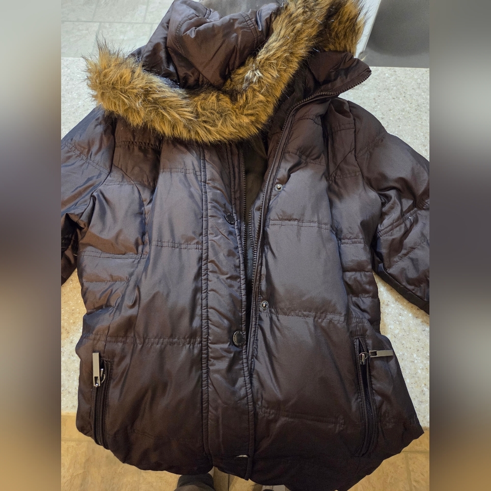 Anne Klein Brown/olive Coat